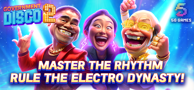 5G GAMES - GOVERNMENT DISCO 2 GAME PROMO BANNER