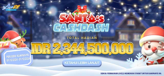 LIVE22 SANTA CASH DASH