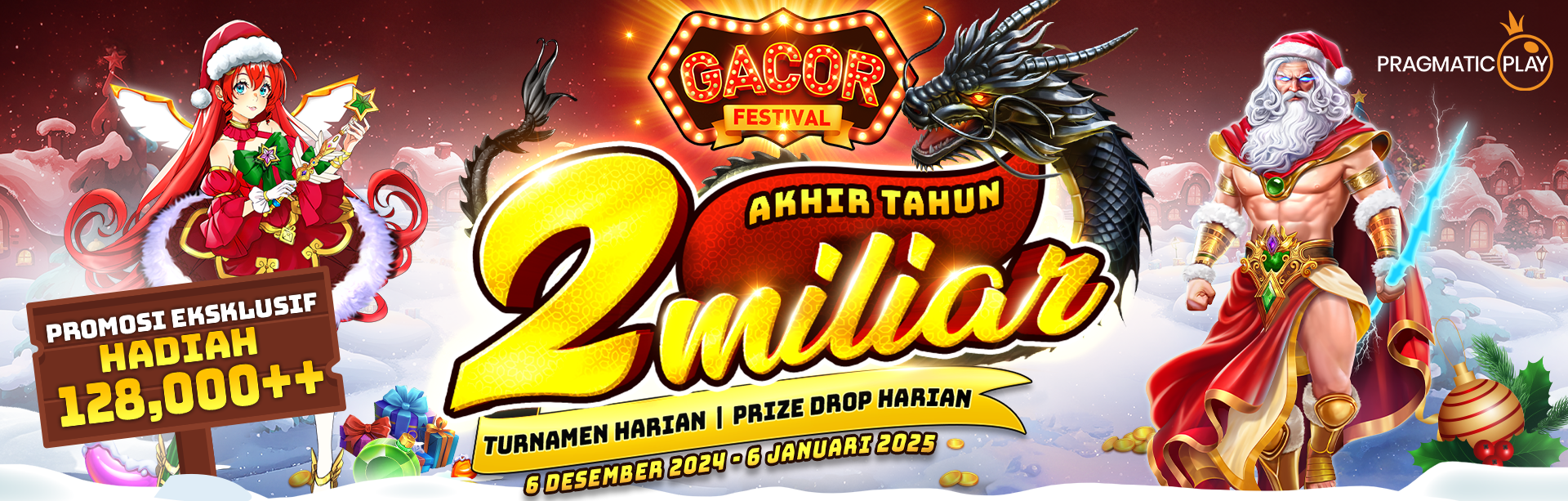 PP – GACOR FESTIVAL VIP WEEKEND TOURNAMENT